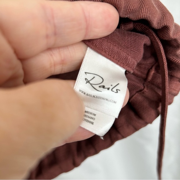 Rails Collins Military jacket burgundy - Picture 6 of 11